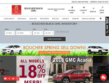 Tablet Screenshot of boucherbuickgmc.com